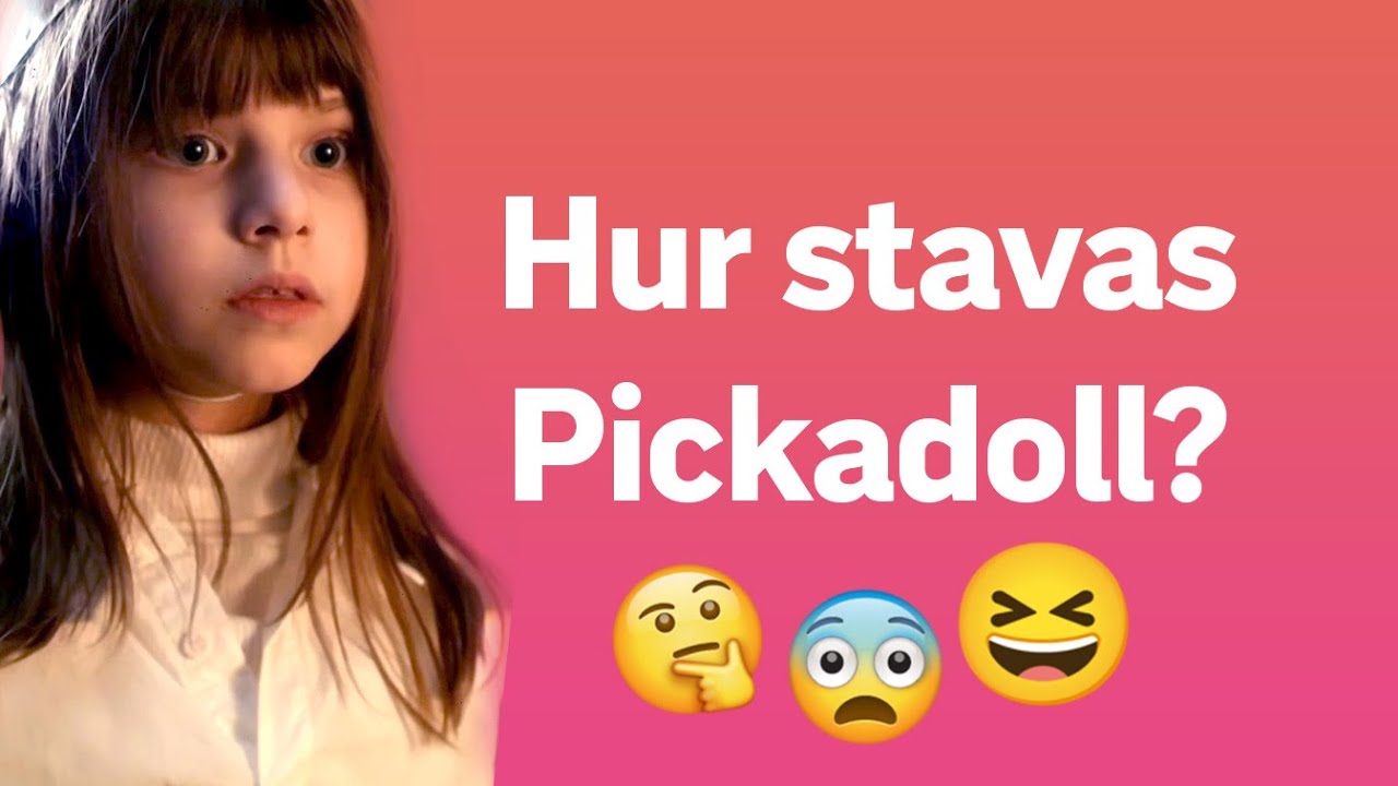 Hur stavas pickadoll ur julkalendern 2021 en hederlig jul med familjen knyckertz
