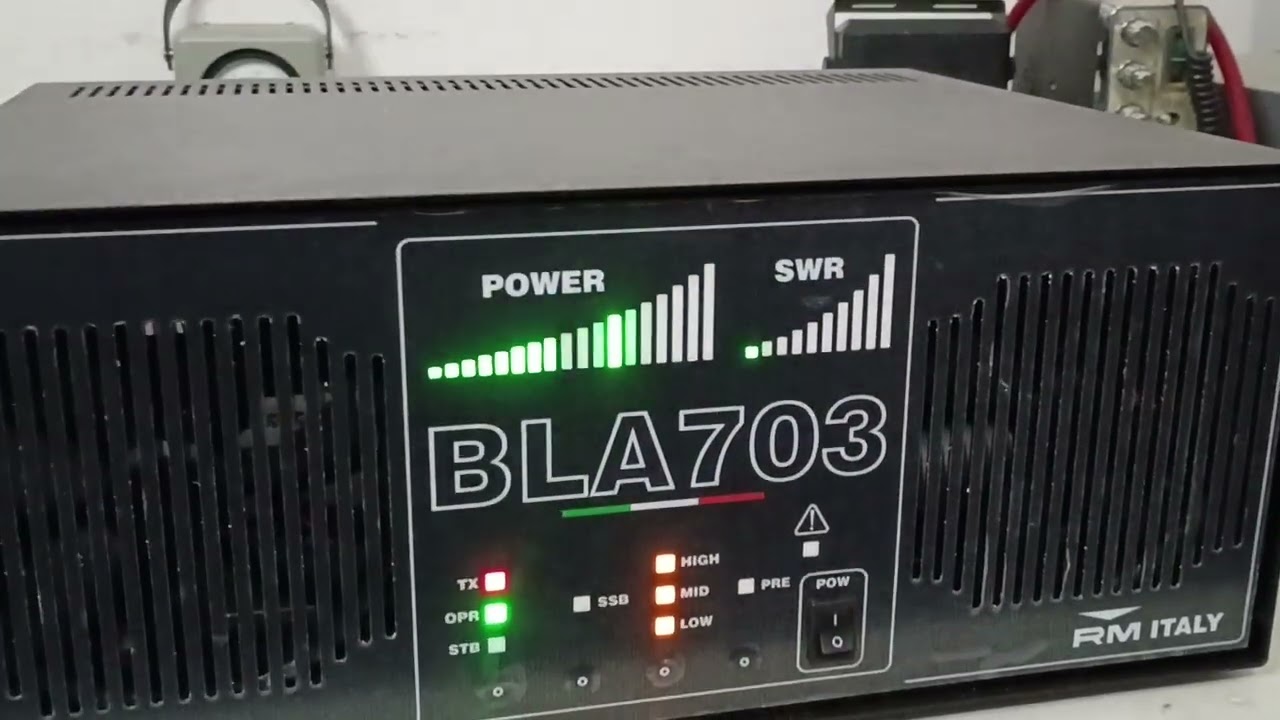 Усилитель BLA703, предпродажное тестирование для заказчика 17.01.2026.