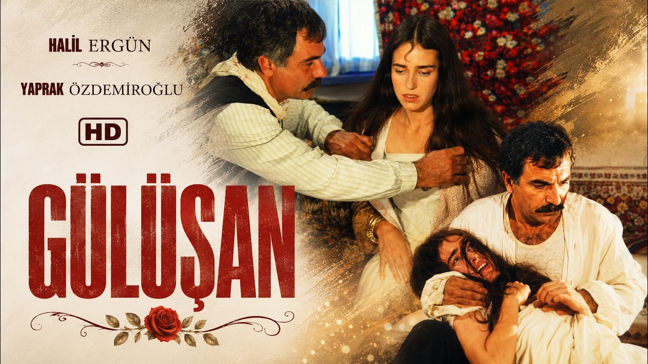 Gülüşan Türk Filmi | 4K ULTRA HD | Restorasyonlu | HALİL ERGÜN | YAPRAK ÖZDEMİROĞLU