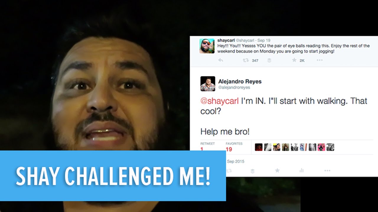 SHAY CARL (SHAYTARDS) CHALLENGED ME WALK 100 MILES IN OCTOBER!
