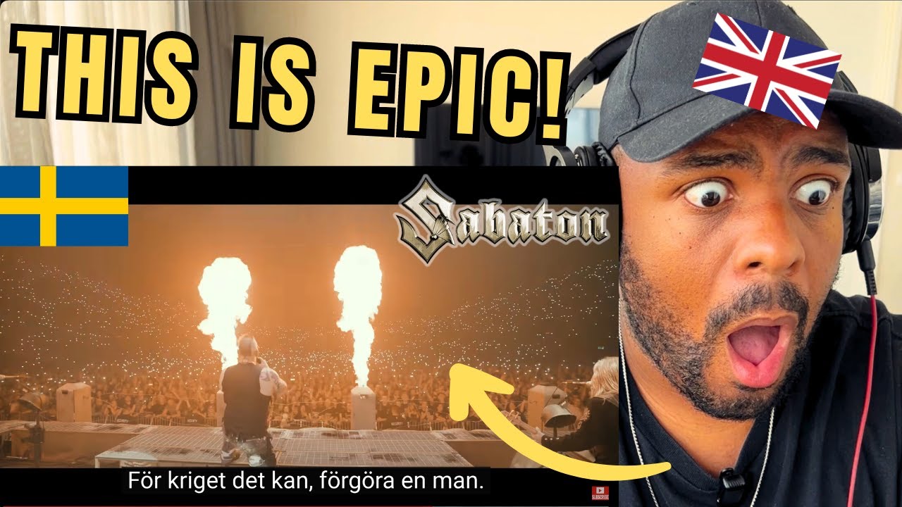 Brit Reacts to SABATON - En Livstid I Krig (Live - The Great Tour - Gothenburg)