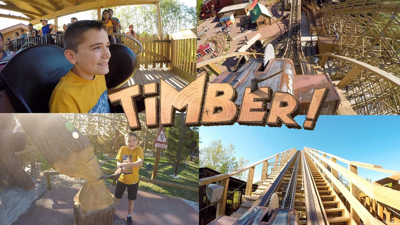 VLOG - On teste le TIMBER: un MAX de Sensations Fortes avec la Nouvelle Attraction de WALIBI - 2/2