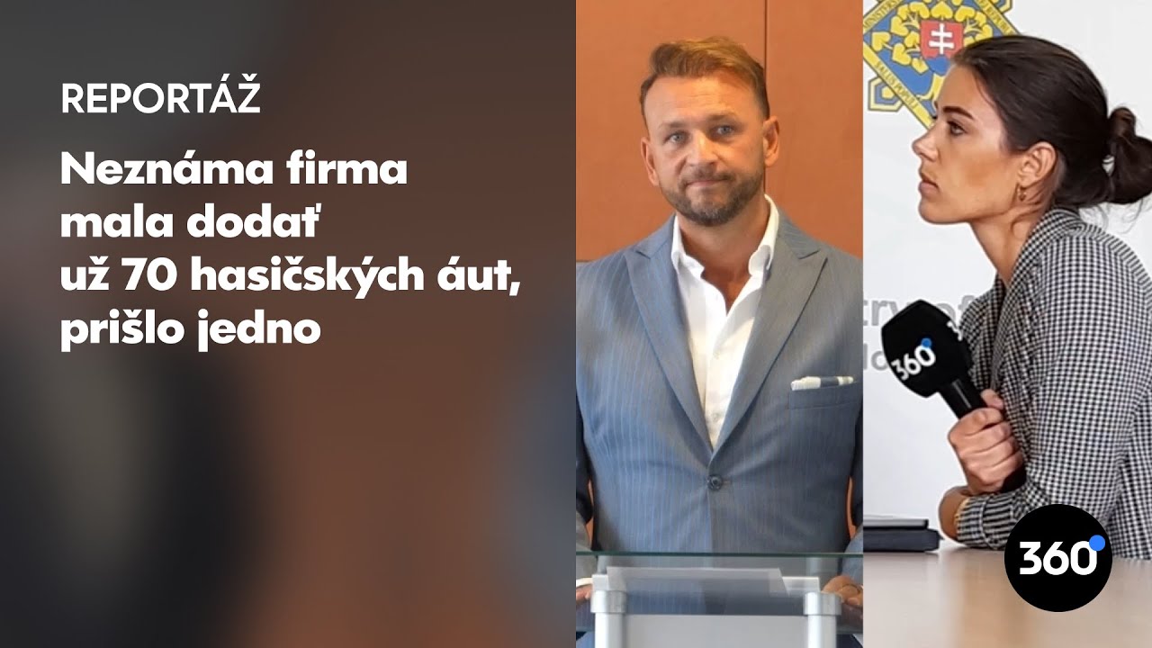 Hasičské autá za 46 miliónov meškajú. M. Š. Eštok: 