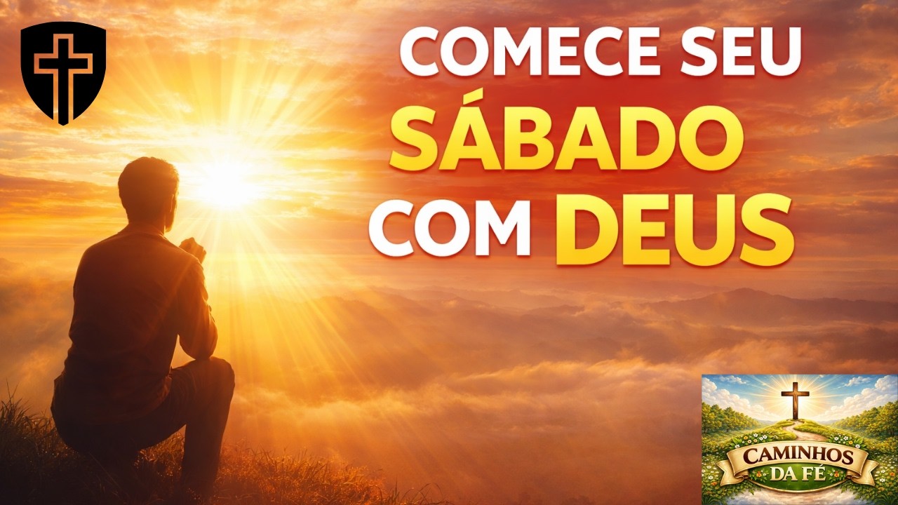 ORAÇÃO DA MANHÃ | SÁBADO | Comece o Dia em Paz e Sob a Proteção de Deus para toda a familia