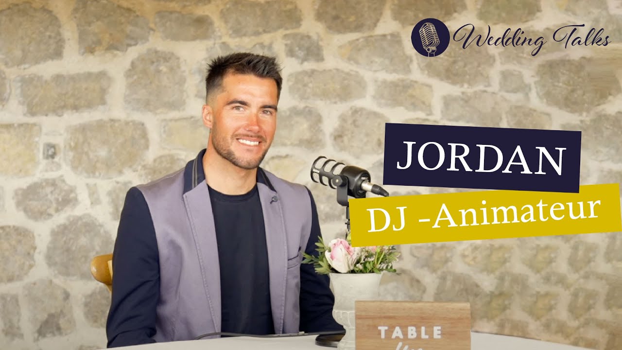 Jordan Astier, le DJ animateur qui transforme votre mariage en une soirée inoubliable
