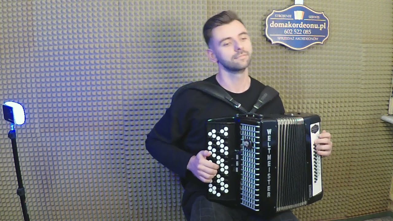 Tango pour Claude akordeon Weltmeister Toccata po remoncie w Domu Akordeonu t. 602522085