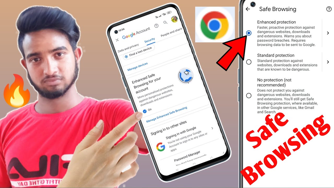 Enhanced safe browsing for your account | enhanced safe browsing | saf browsing