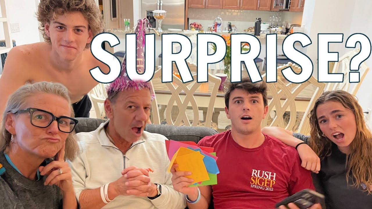Mike's disastrous birthday surprise...it failed on so many levels