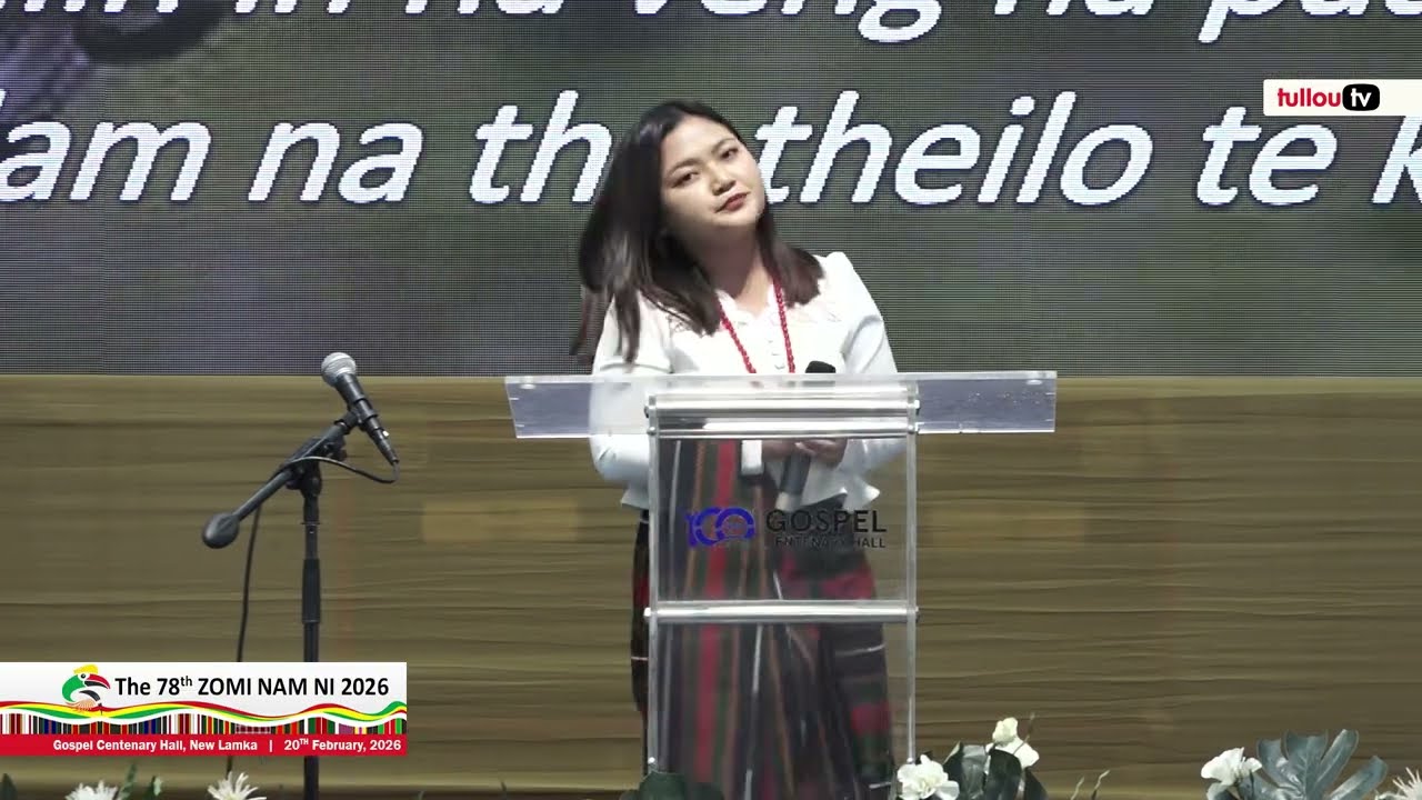Elizabeth Niangneihoi  |  Zomi Nam Ni 2026 |  Lamka