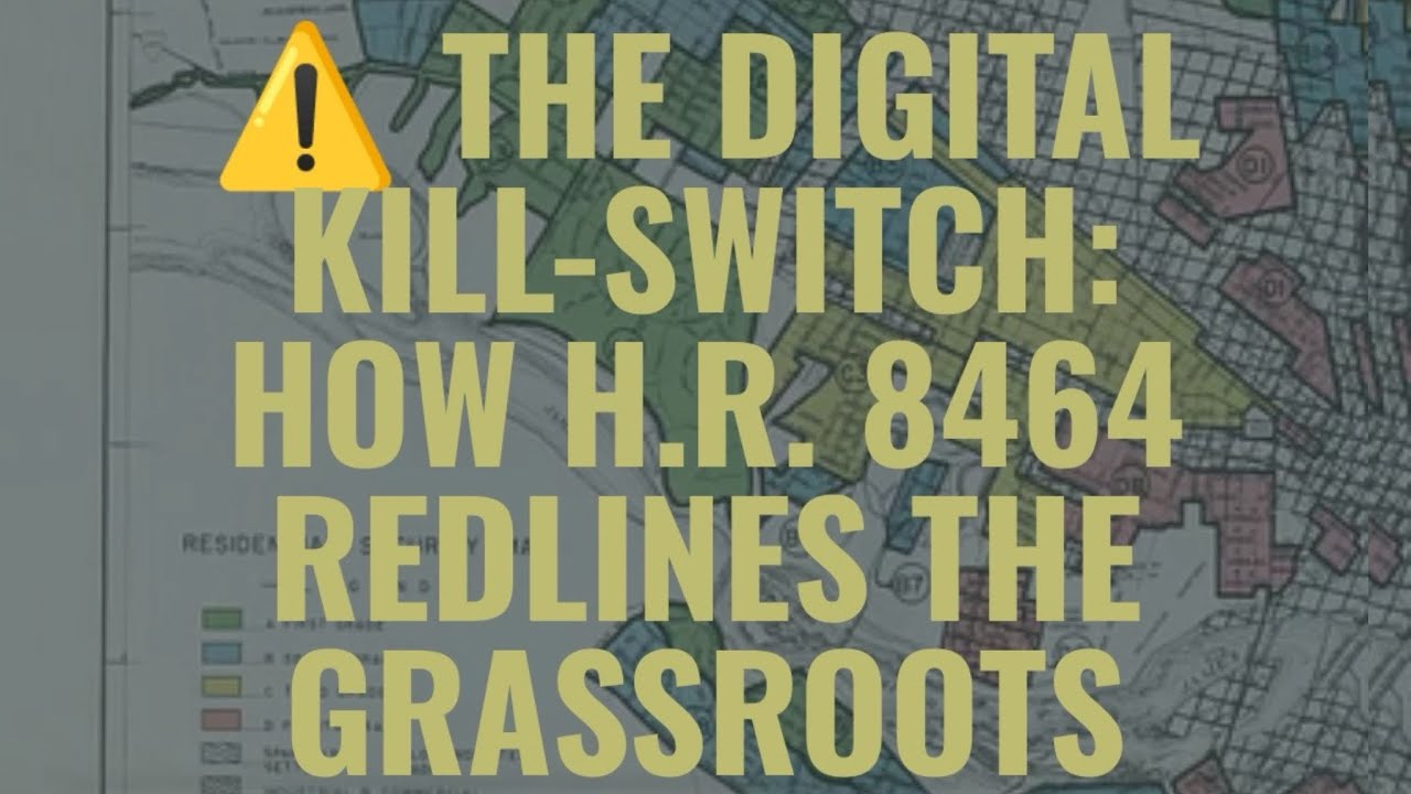 Digital Redlining: How AI & H.R. 8464 Are Starving Independent Creators