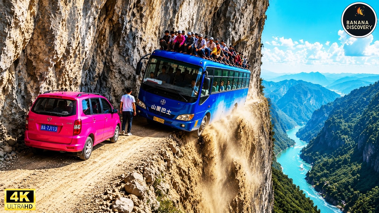 The World's Most Dangerous Roads And Railways Challenge Your Driving Skills