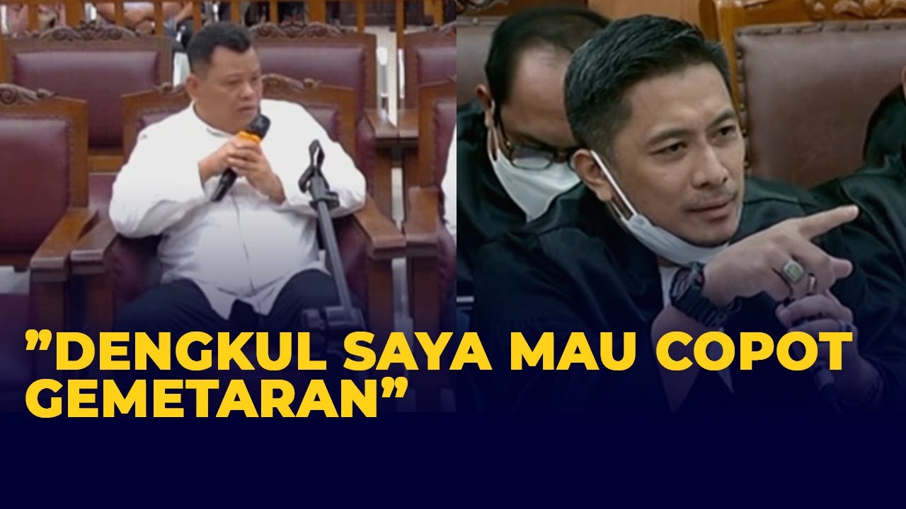 Pengakuan Kuat Maruf Dengkul Mau Copot Ketika Yosua Ditembak di Tanggal 8 Juli