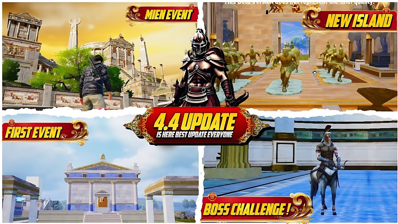 4.4 Biggest Update Is Here | Amazing Theme Mode & New Challenges | New profile Change | PUBGM 