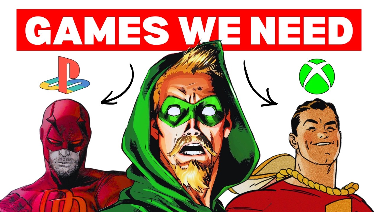We NEED These Superhero Games...