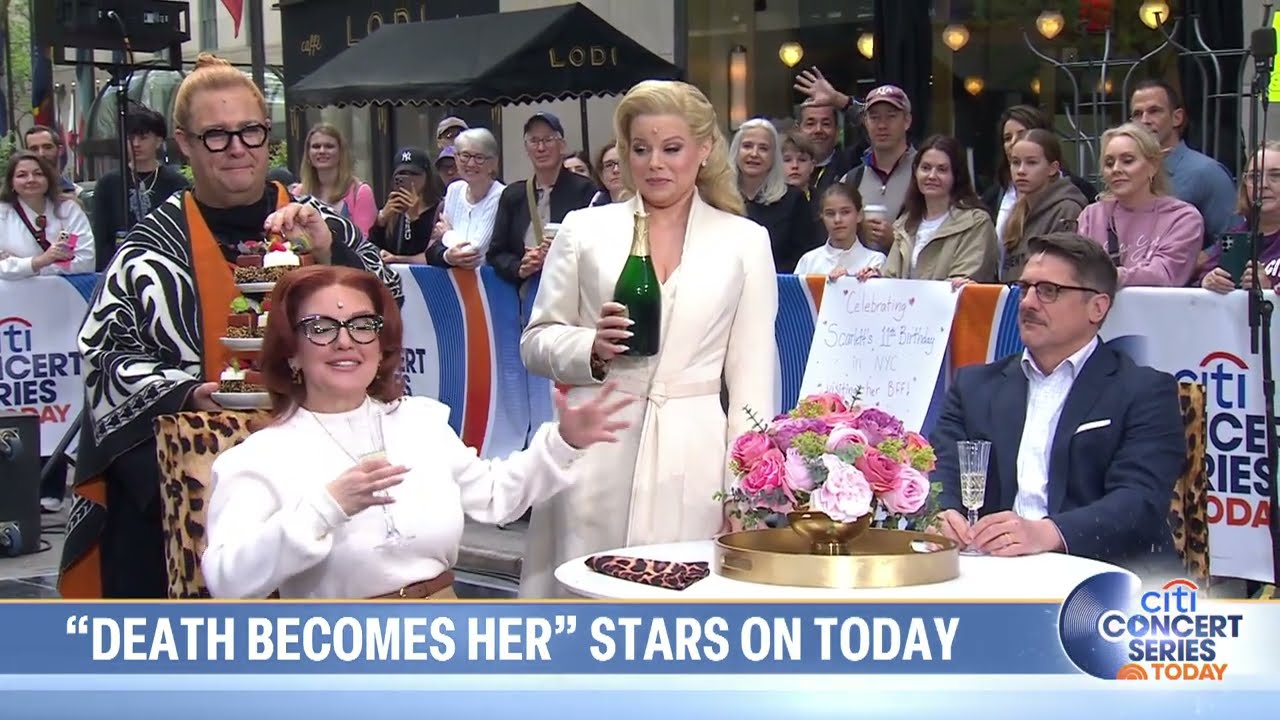 'Death Becomes Her' cast performs ‘Tell Me, Ernest’ on TODAY