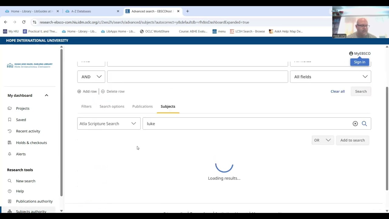 VIDEO Atla Scritpure Search