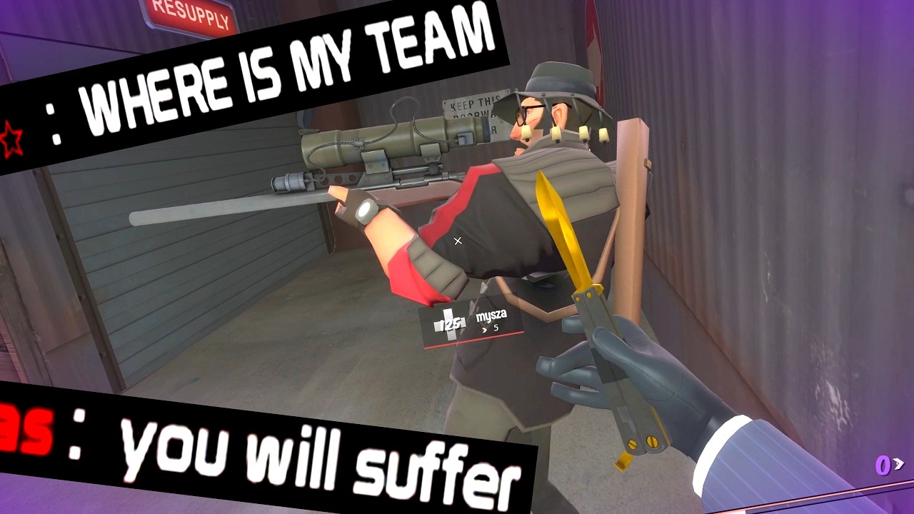 The Unwinnable Game. - TF2 Spy Gameplay