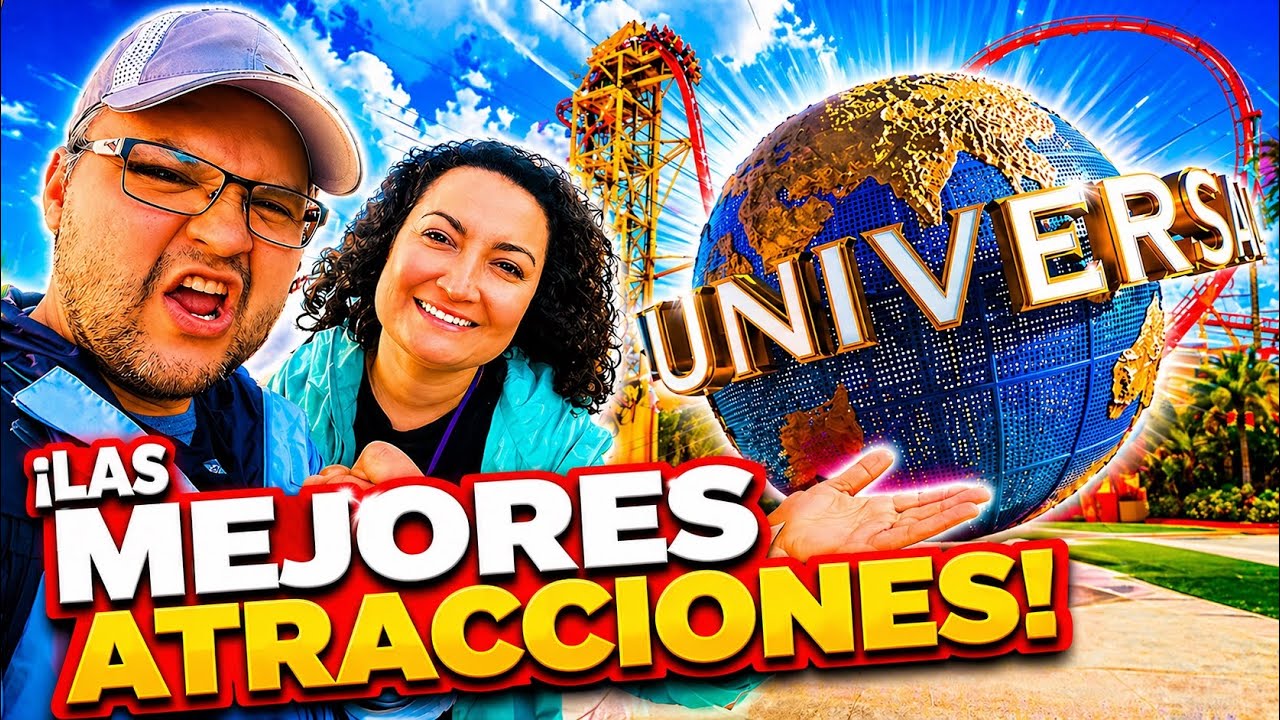 🔥 1 DÍA en UNIVERSAL STUDIOS FLORIDA 2026 🎢✨ ¡LAS MEJORES ATRACCIONES! 🎥🎟️