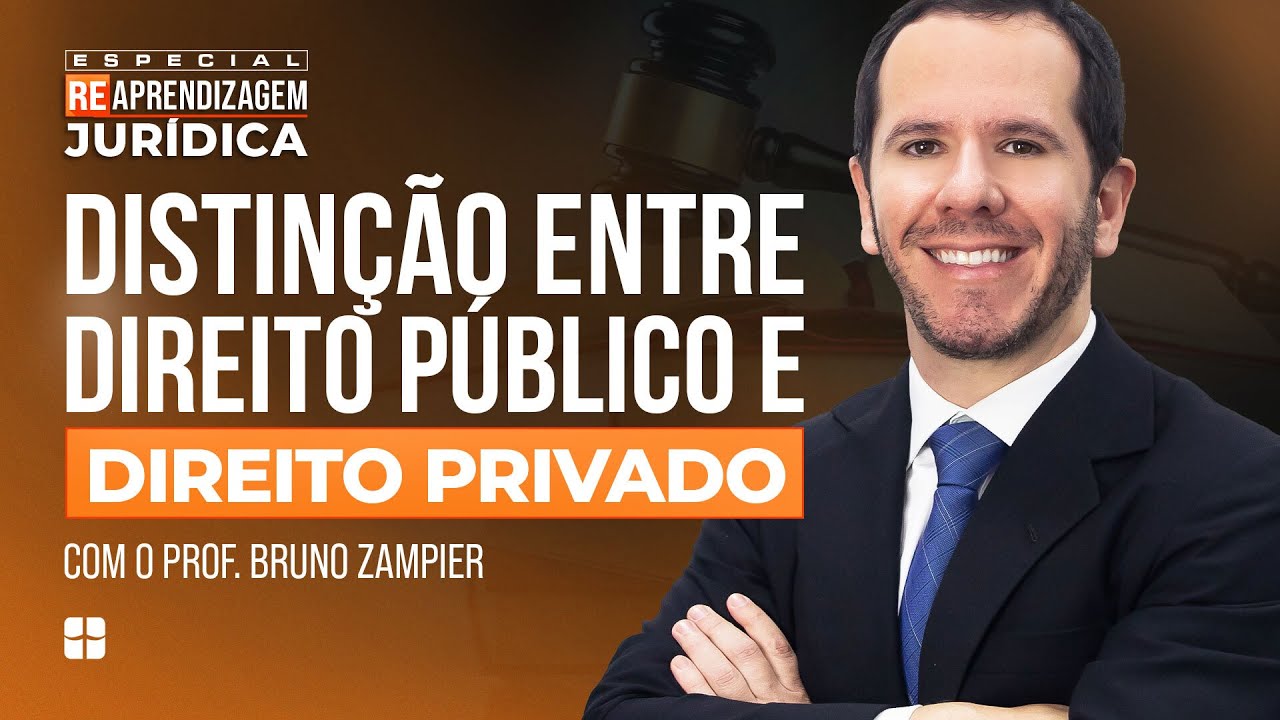 Distinção entre DIREITO PÚBLICO e DIREITO PRIVADO | Prof. Bruno Zampier