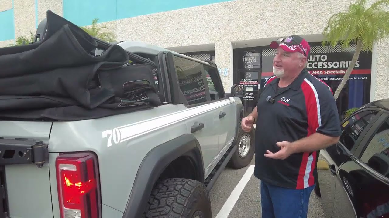 Bestop Electric Top for a 2025 Ford Bronco review by Chris from C&H Auto Accessories #754-205-4575