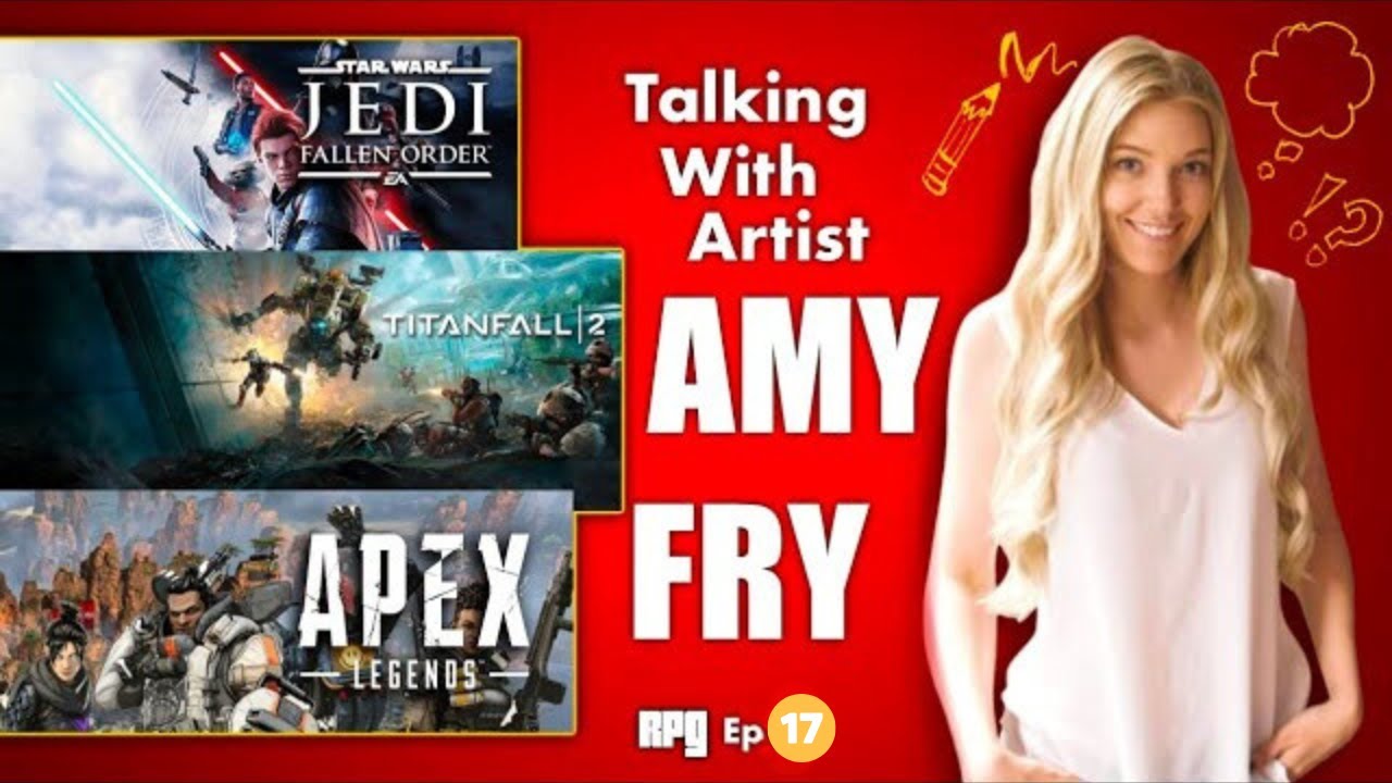 Pixels to Paintbrush: Respawn Video Game Art, Character Designs w/ Amy Fry | Jedi Fallen Order EP 17