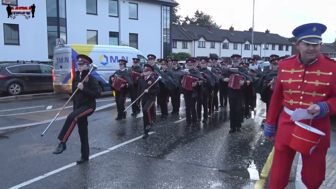 Mavemacullen Accordion Band @ Downshire Guiding Star Flute Band Parade 2025