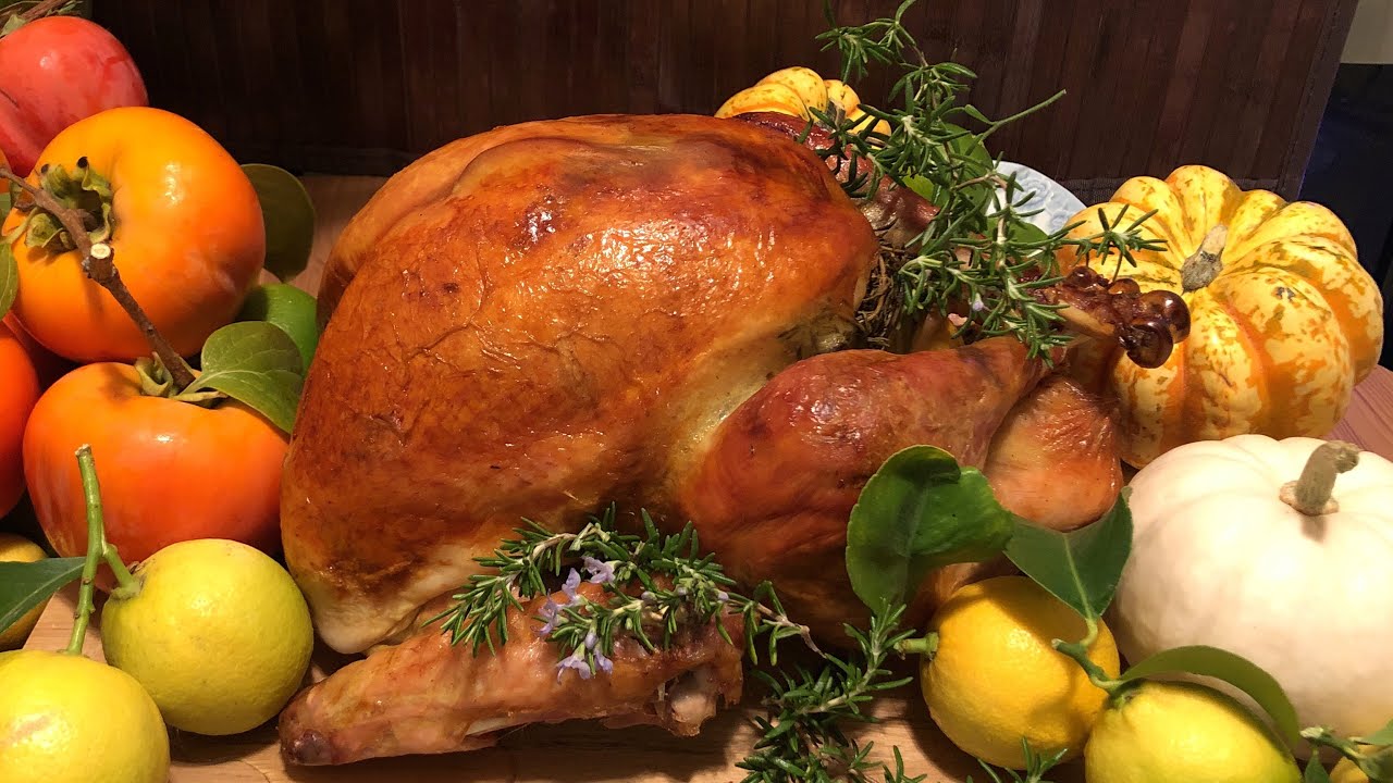 GÀ TÂY ĐÚT LÒ Cho Ngày LỂ TẠ ƠN-ROASTED TURKEY RECIPE