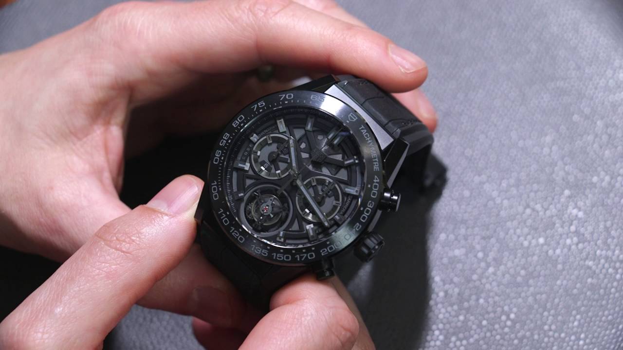 TAG Heuer Carrera Heuer-02T Tourbillon Chronograph Watch Review | aBlogtoWatch