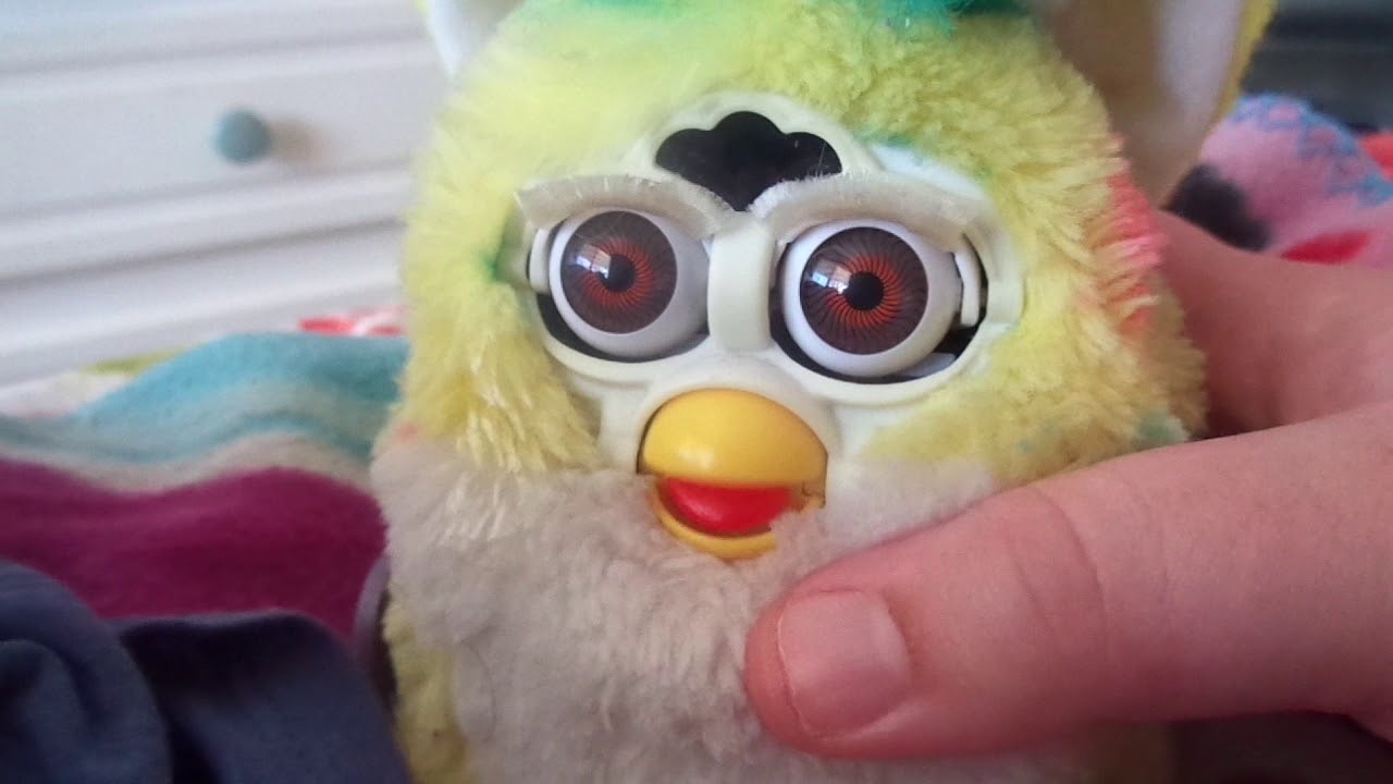Prototype 1999 Baby Furby?