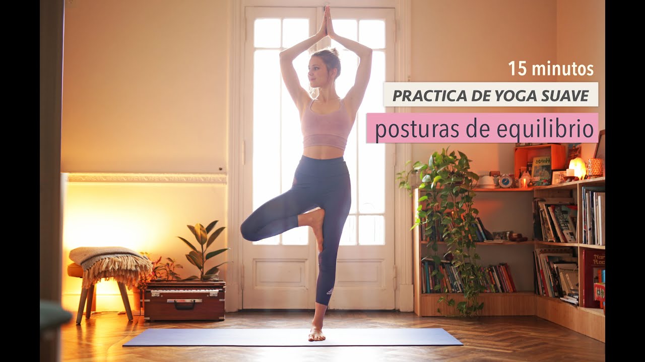 Pr&aacute;ctica de yoga: posturas de equilibrio