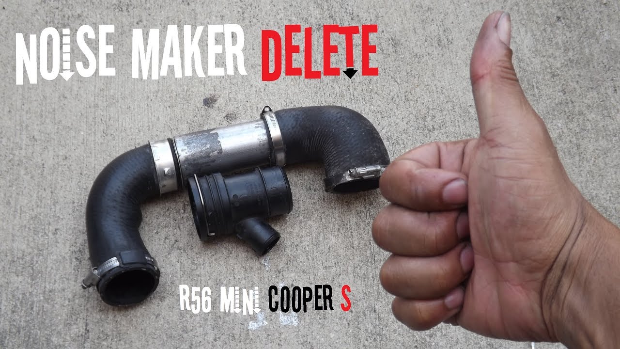 R56 Mini Cooper S - Noise Maker Delete (improve your throttle response)