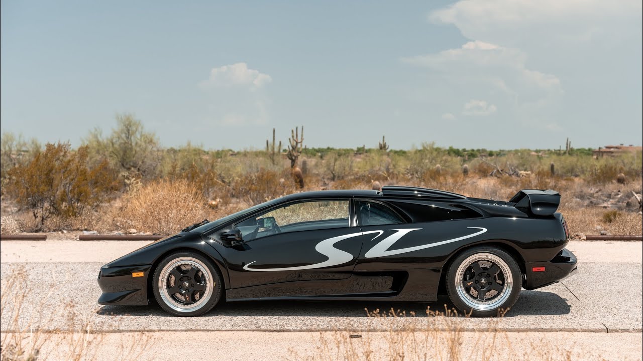 1998 Lamborghini Diablo SV BAT Walk Around and Driving