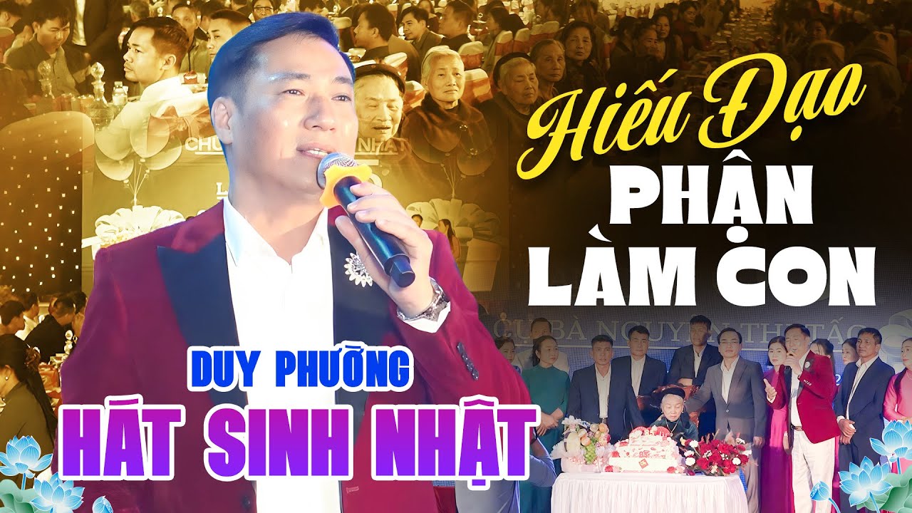 Nghe Mà Cay Mắt | Hiếu Đạo Phận Làm Con - Duy Phường Hát Về Mẹ Khiến Hàng Triệu Người Bật Khóc