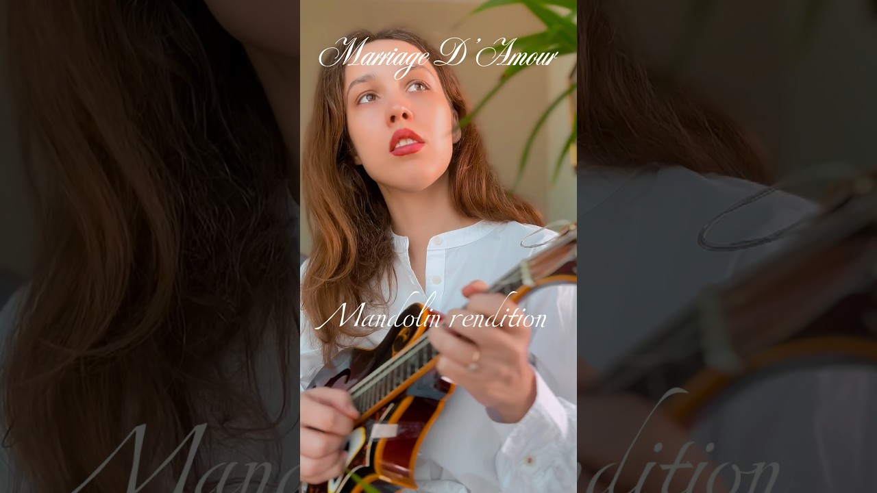 Final part 🕊️ Marriage D&rsquo;Amour #mandolin rendition #mandolinplayer #instrumental #piano #guitar