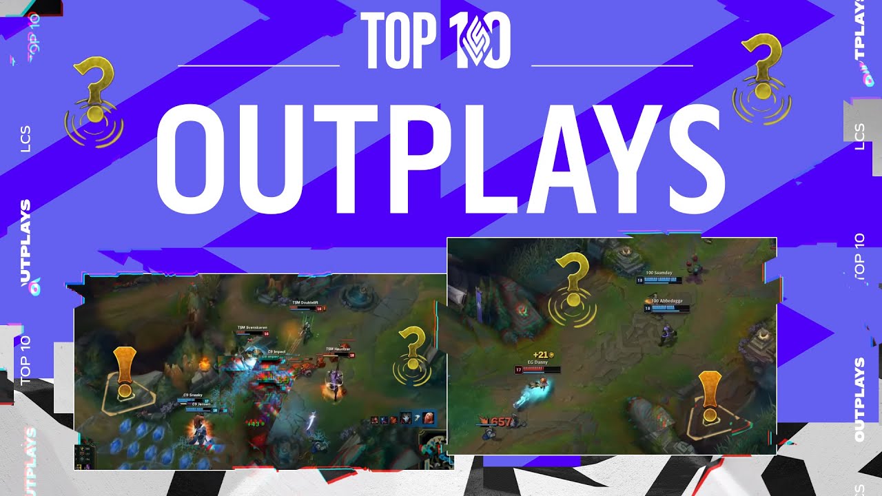 TOP 10 OUTPLAYS OF ALL TIME