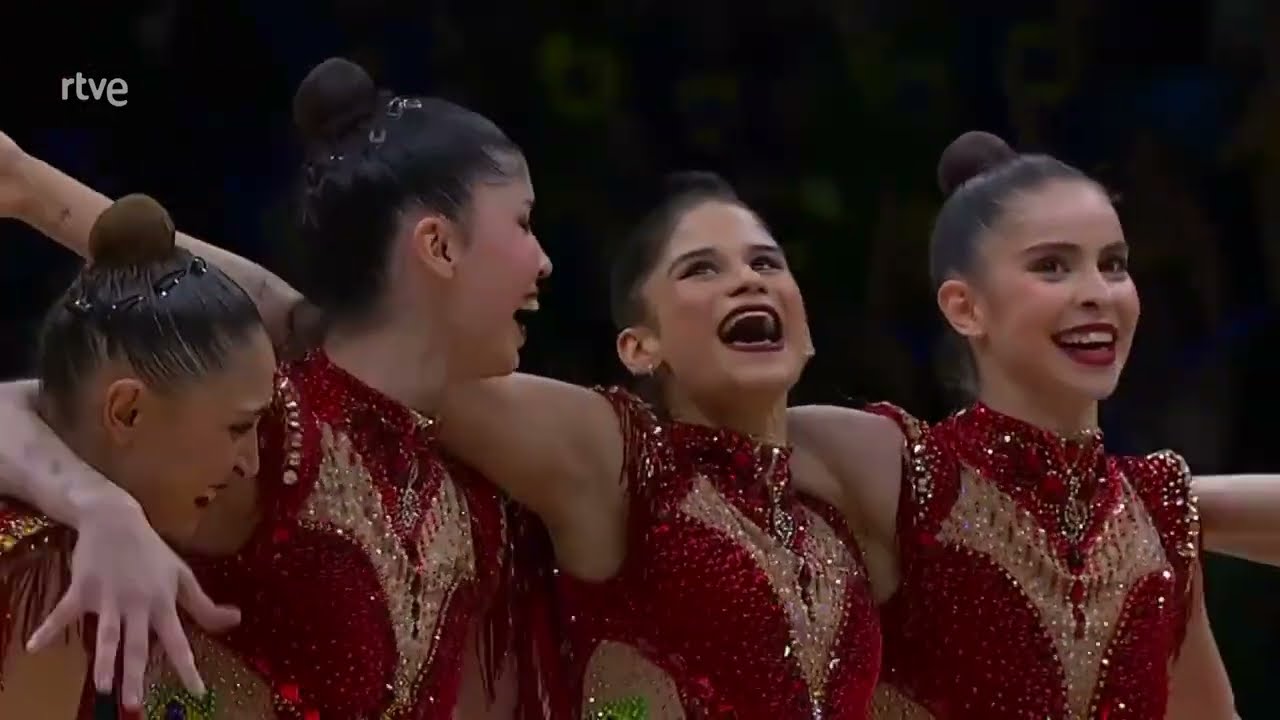 2025 Rio World Rhythmic Gymnastics Championships - Groups Final 3 Balls + 2 Hoops Final+