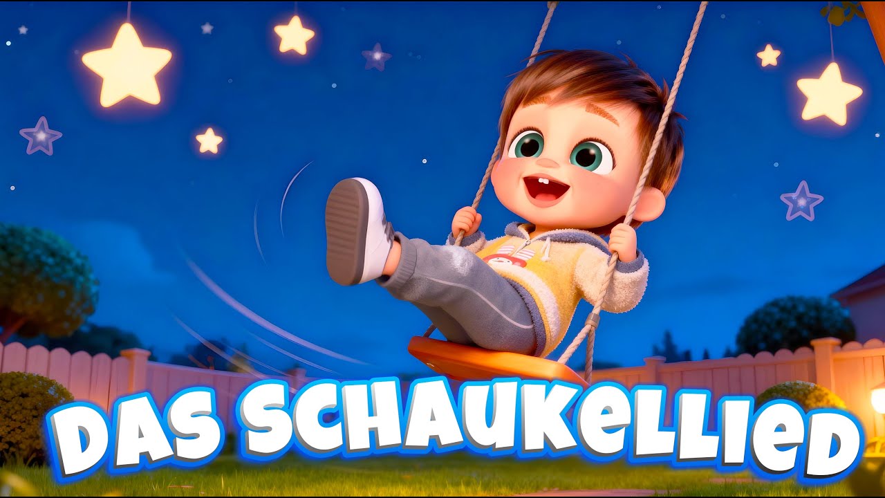 Schaukeln Lied – Fröhliche Kinderlieder für Babys & Kleinkinder Baby Hai, LaLeLu Gute Nacht Lied, ⏰