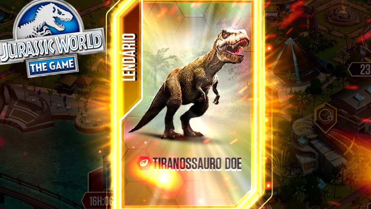 JURASSIC WORLD - T-REX DOE ! Eu CONSEGUIIIIII!