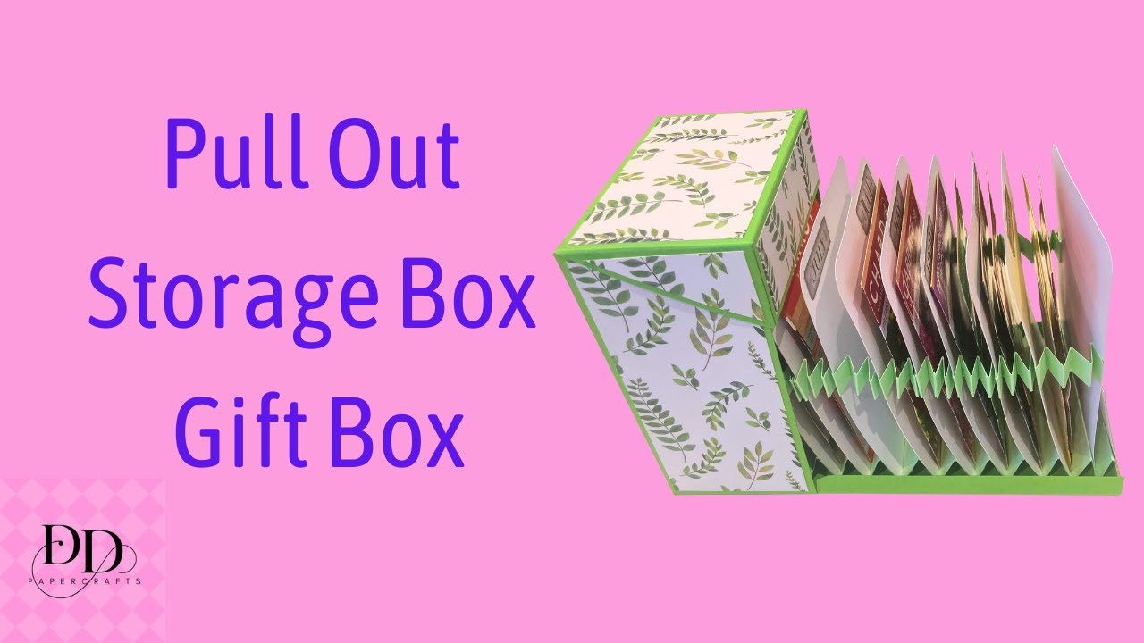 Pull Out Storage Box Gift Box