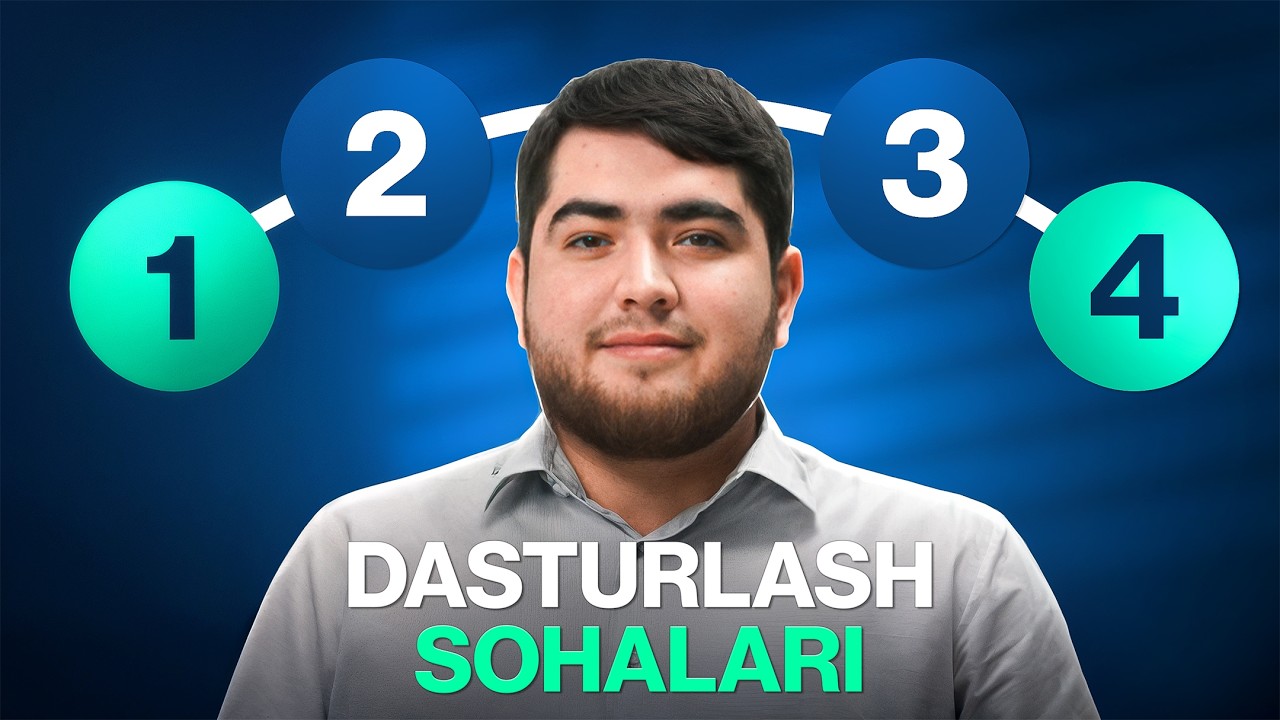 Dasturlashning qanday sohalari mavjud?
