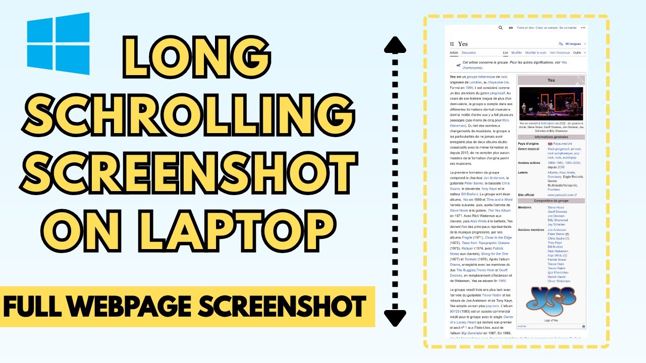 How to Easily Take a FULL PAGE Screenshot on Laptop/Pc (2025) - Easy & Free