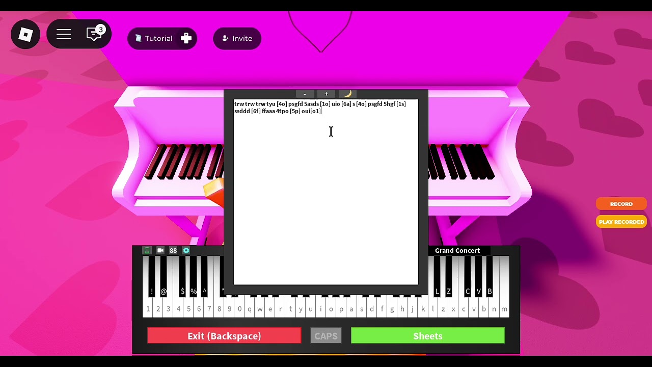 How to play Blue by Yung Kai on Roblox piano (Sheets in description)
