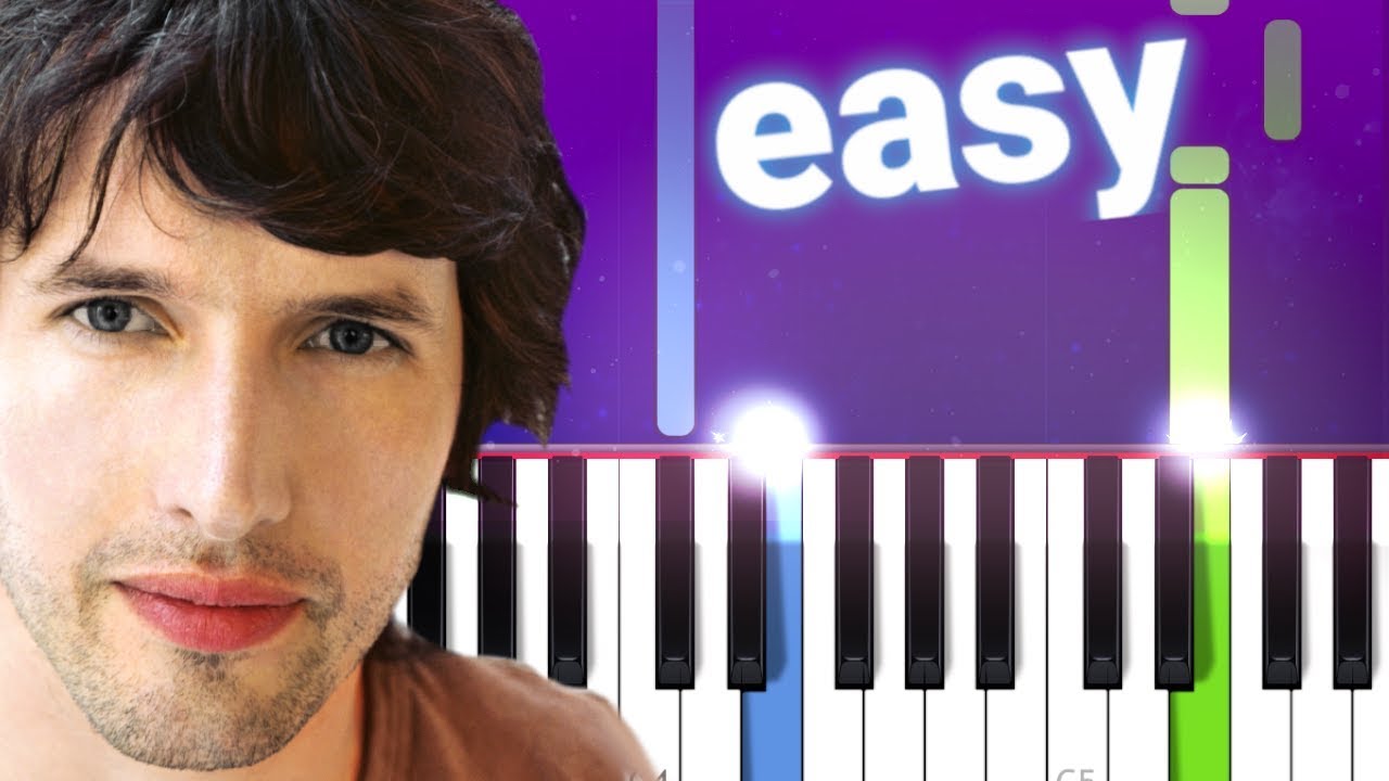 James Blunt - Goodbye My Lover (100% EASY PIANO TUTORIAL)