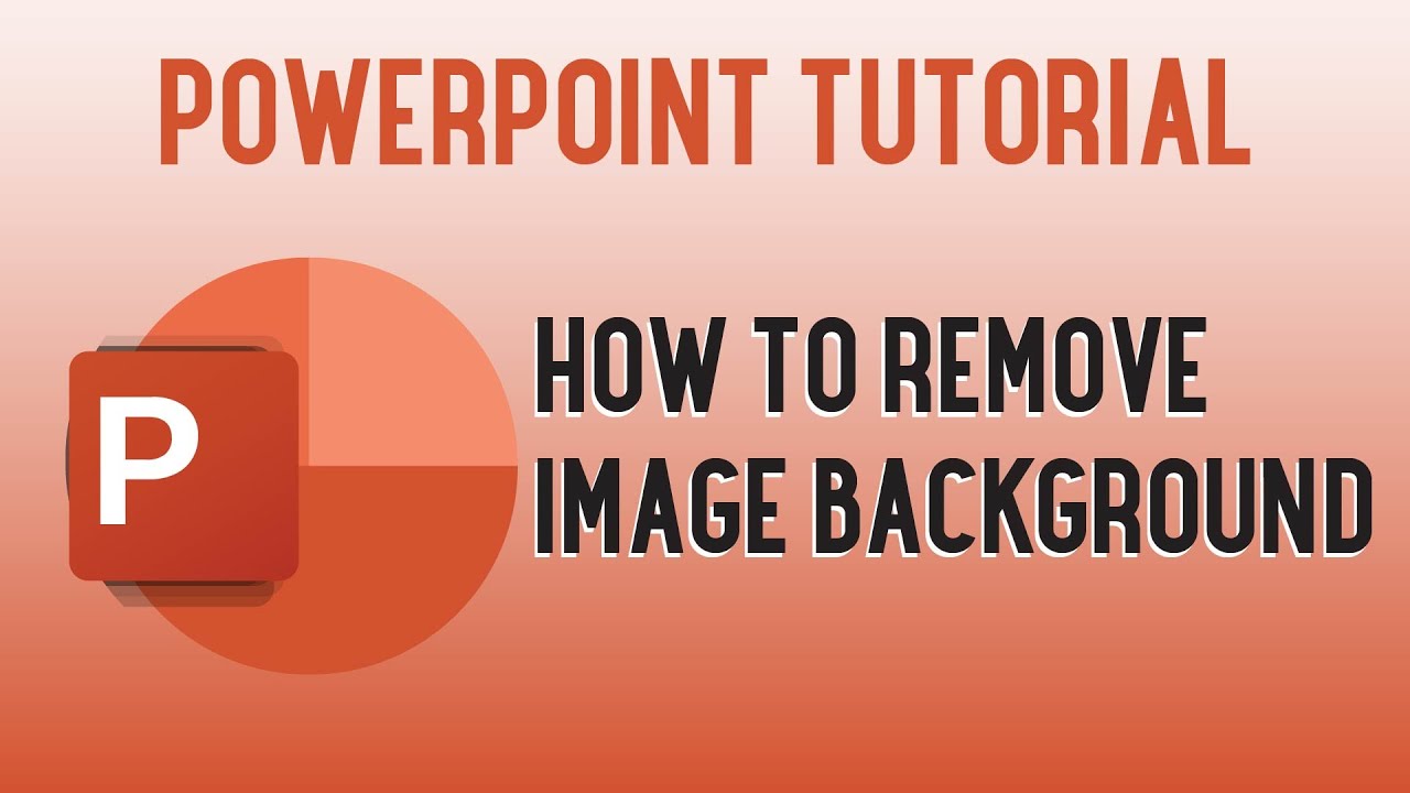 Powerpoint Tutorial | How to remove photo background on powerpoint