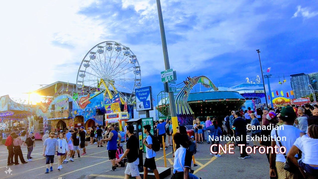 2024 CNE Preview: Watch This Stunning 4K ASMR Tour Now! Toronto Canadian National Exhibition of 2023
