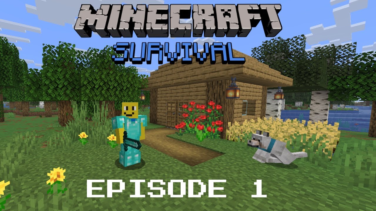 Minecraft Survival - #1 - A Rich Start!