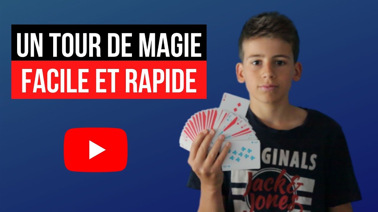 COMMENT IMPRESSIONNER SANS ENTRAINEMENT SA FAMILLE - TOUR DE MAGIE EXPLIQUE