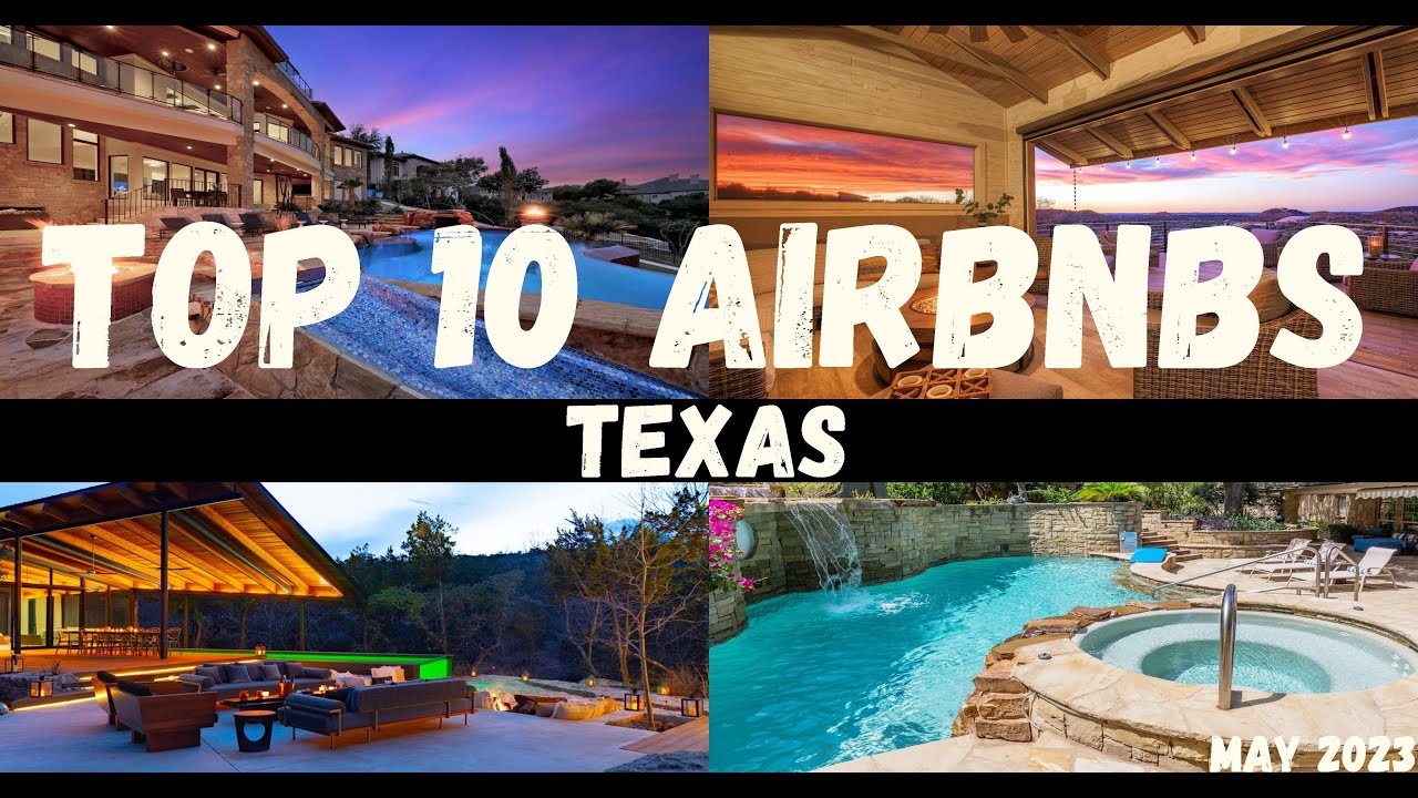 10 INCREDIBLE AirBNBs in Texas