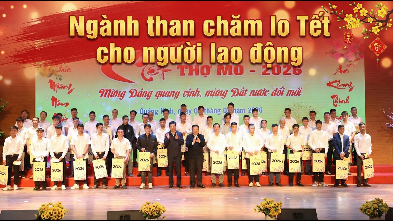 Ngành than chăm lo Tết cho người lao động