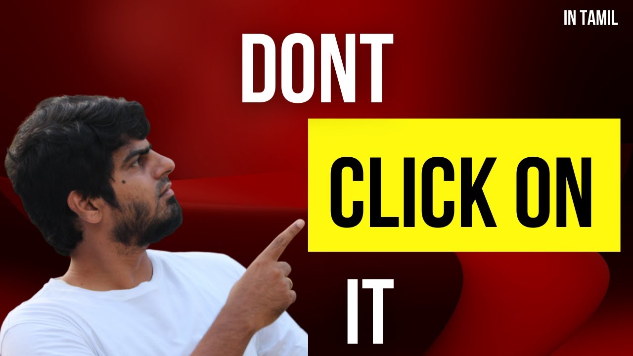 Don't click on it | Sandboxing | In Tamil